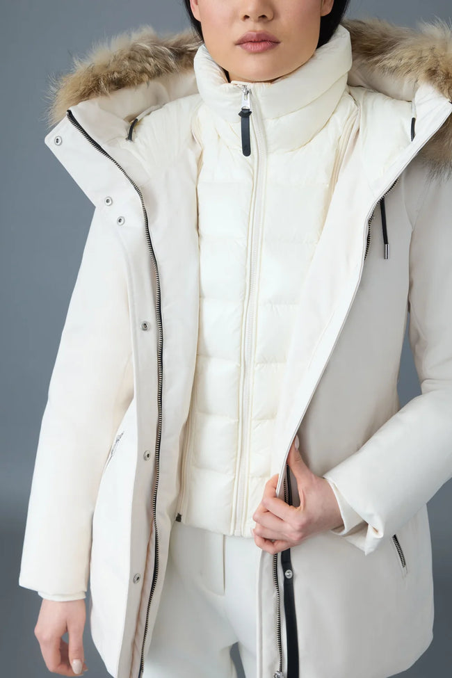 Mackage Womens Down *Parka Jeni-FZ - Cream