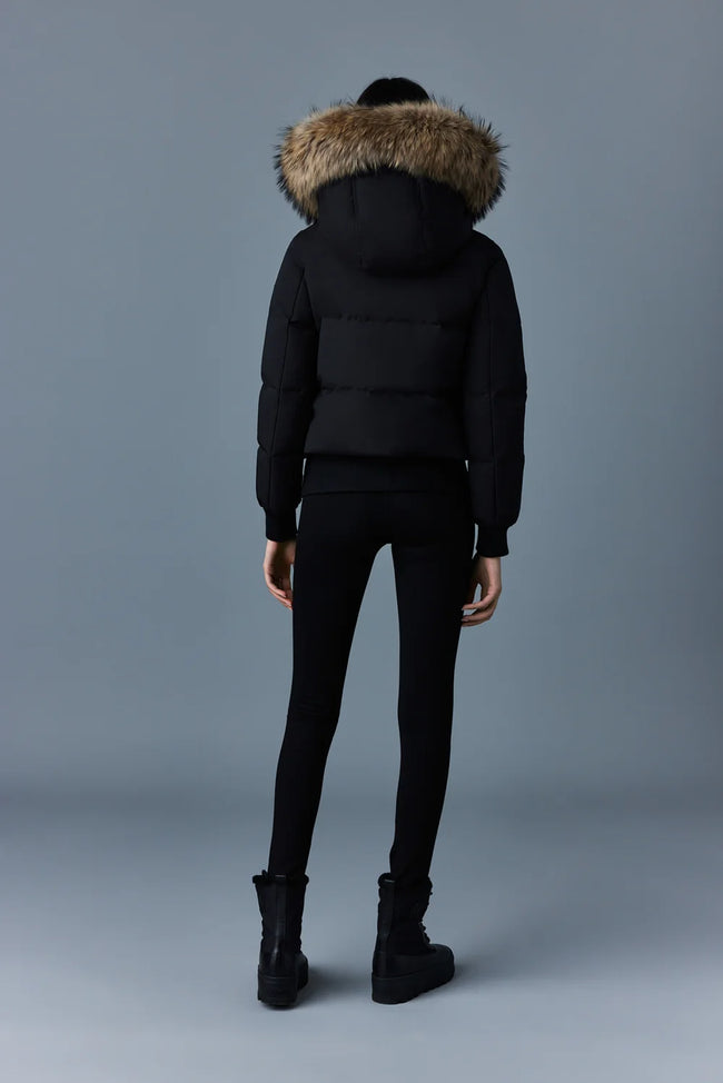 Mackage Womens Down Bomber Nefi-F - Black