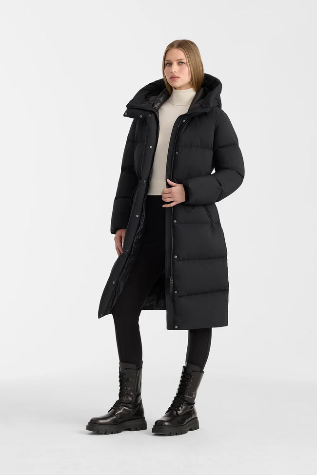 Mackahe Womens Down *Parka Ishani-SC - Black