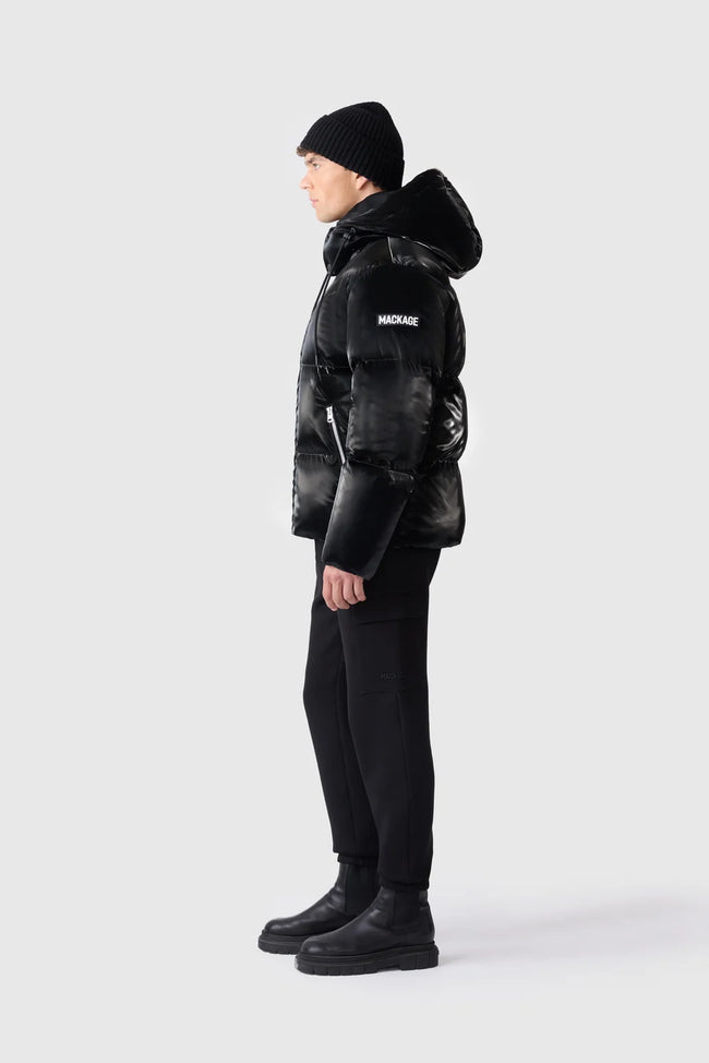 Mackage Mens Down Jacket Kent-Glo - Black