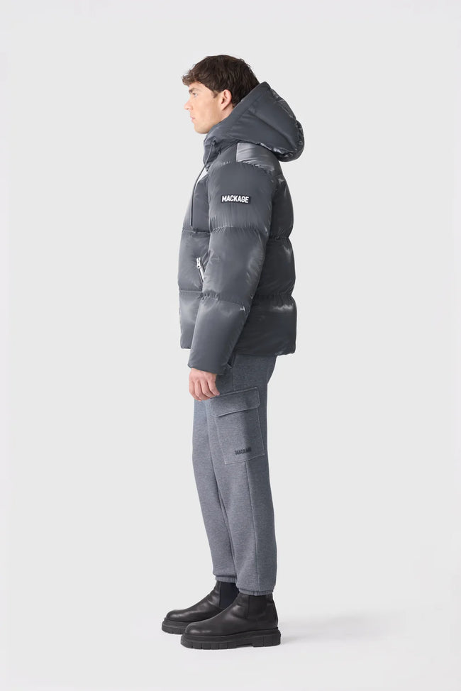 Mackage Mens Down Jacket Kent-Glo - Carbon