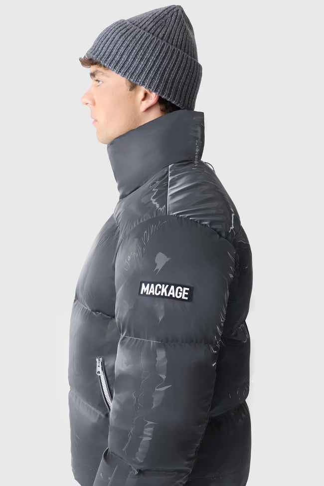 Mackage Mens Down Jacket Kent-Glo - Carbon