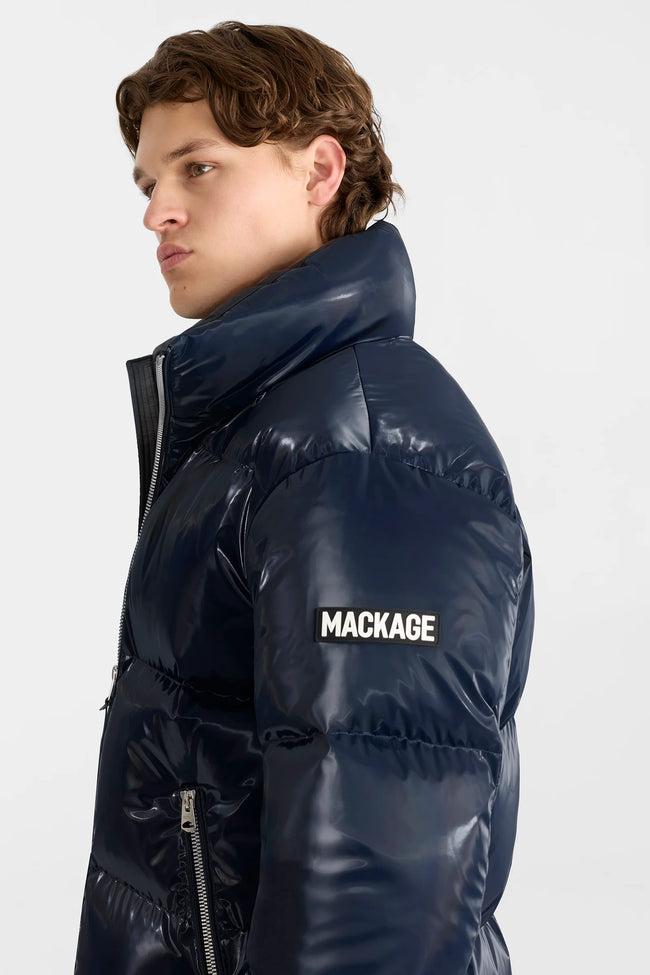 Mackage Mens Down Jacket Kent-Glo - Marine