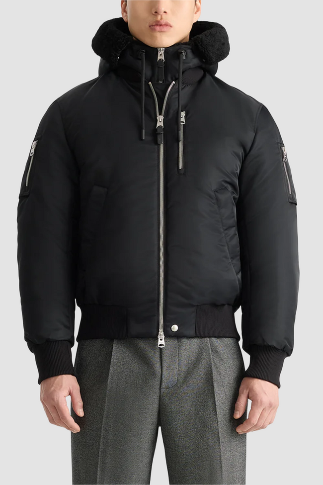Mackage Mens Down Bomber August-Z - Black