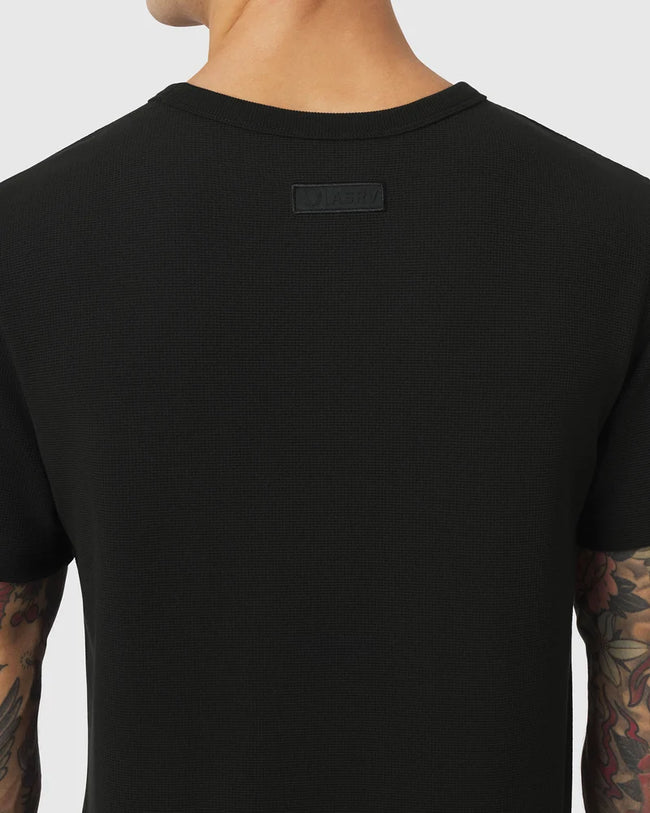 ASRV Tech-Waffle™ Tee - Black