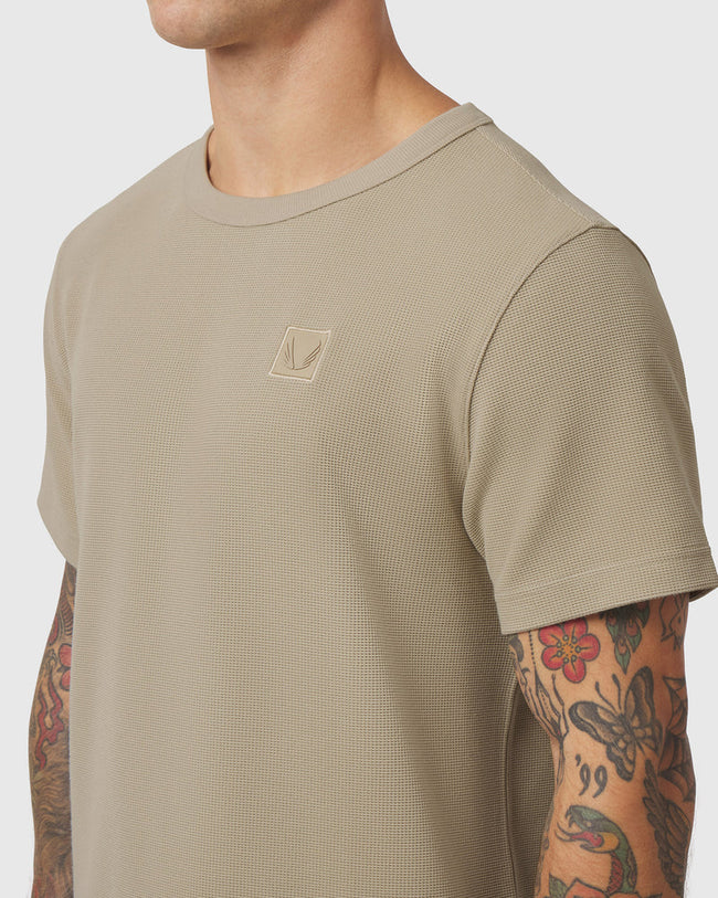 ASRV Tech-Waffle™ Tee - Khaki