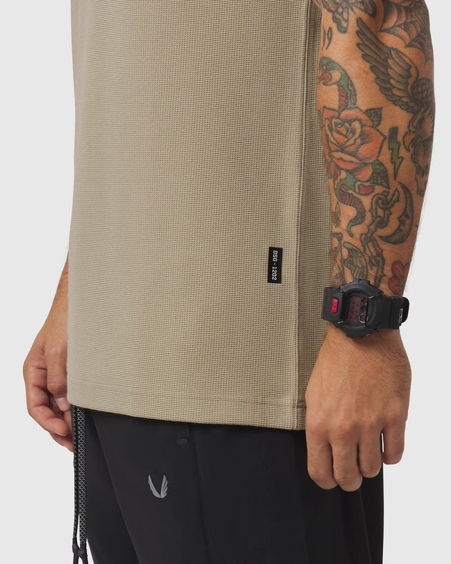 ASRV Tech-Waffle™ Tee - Khaki