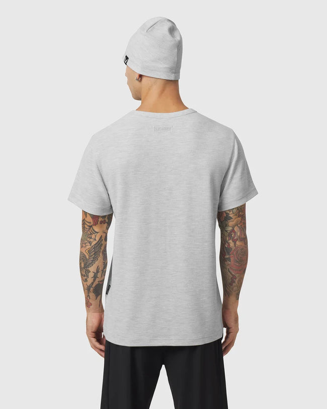 ASRV Tech-Waffle™ Tee - Heather Grey
