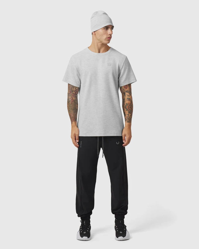 ASRV Tech-Waffle™ Tee - Heather Grey