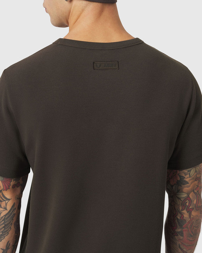 ASRV Tech-Waffle™ Tee - Dark Earth