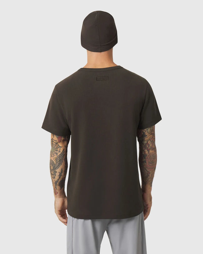 ASRV Tech-Waffle™ Tee - Dark Earth