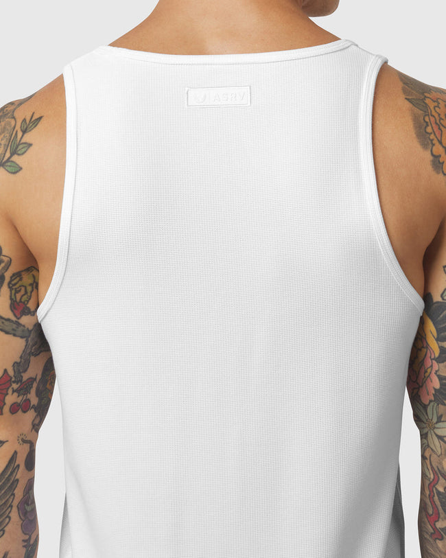ASRV Tech-Waffle™ Slim Tank - White