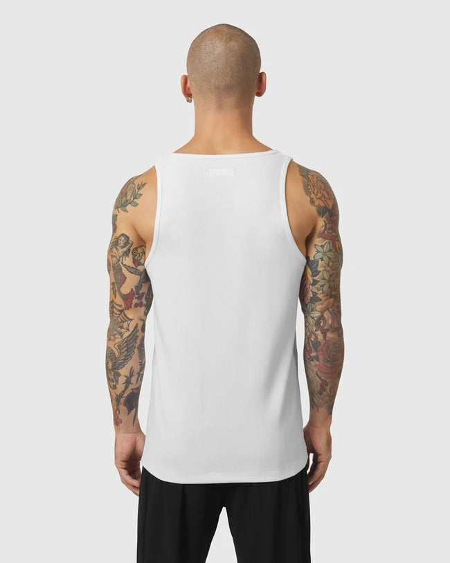 ASRV Tech-Waffle™ Slim Tank - White