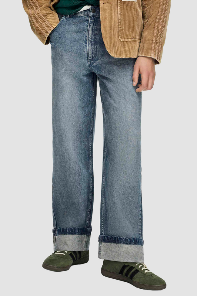 Adidas x Song for the Mute ADI008 Denim Jeans - Blue