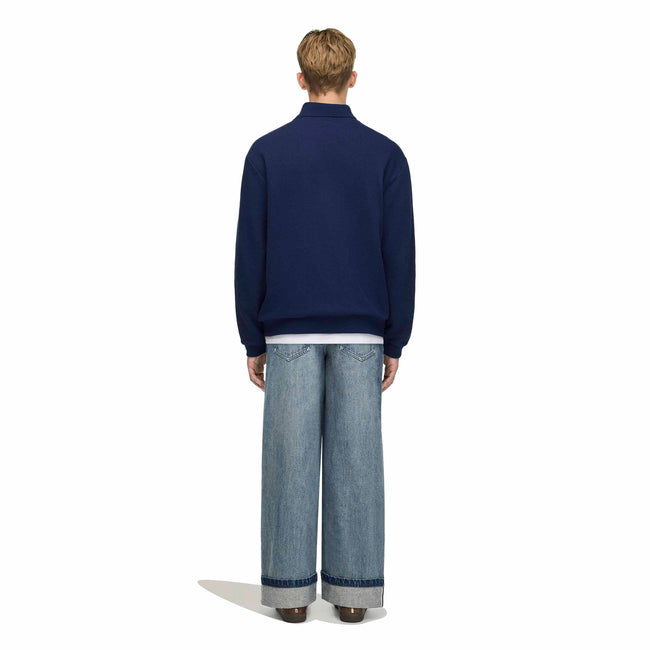 Adidas x Song for the Mute ADI008 LS Polo - Night Indigo