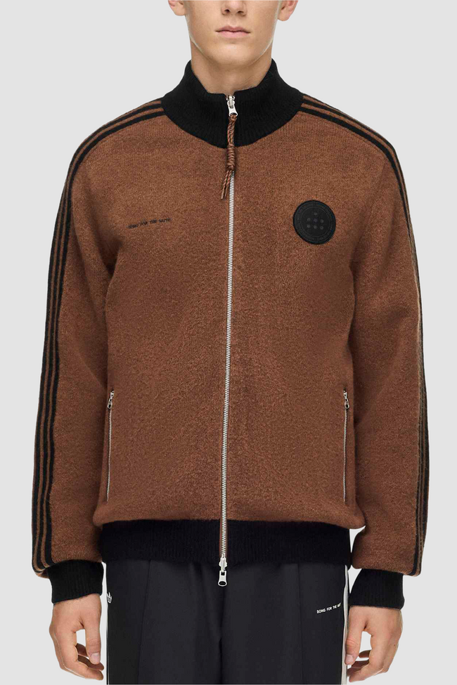 Adidas x Song for the Mute ADI008 Knit Jacket Sweater - Brown