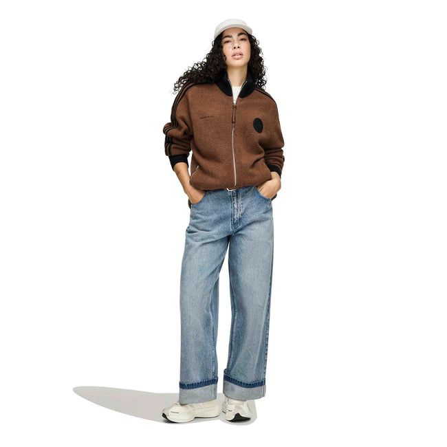 Adidas x Song for the Mute ADI008 Knit Jacket Sweater - Brown