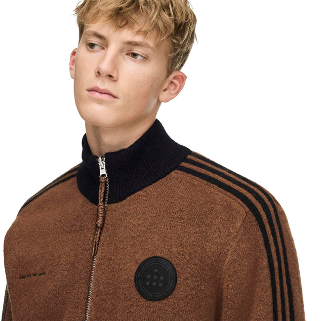 Adidas x Song for the Mute ADI008 Knit Jacket Sweater - Brown
