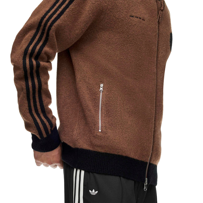 Adidas x Song for the Mute ADI008 Knit Jacket Sweater - Brown