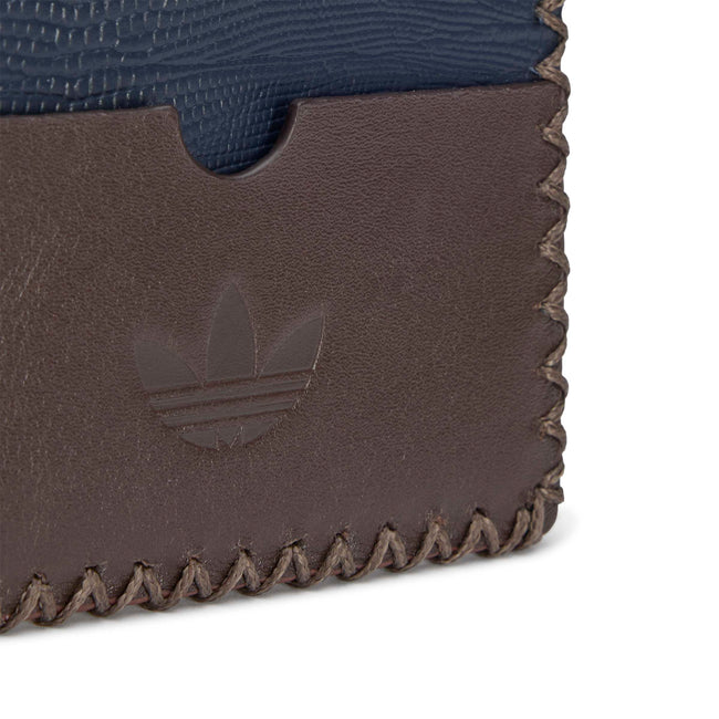 Adidas x Wales Bonner WB Lanyard Wallet - Dark Brown/Craft Ochre