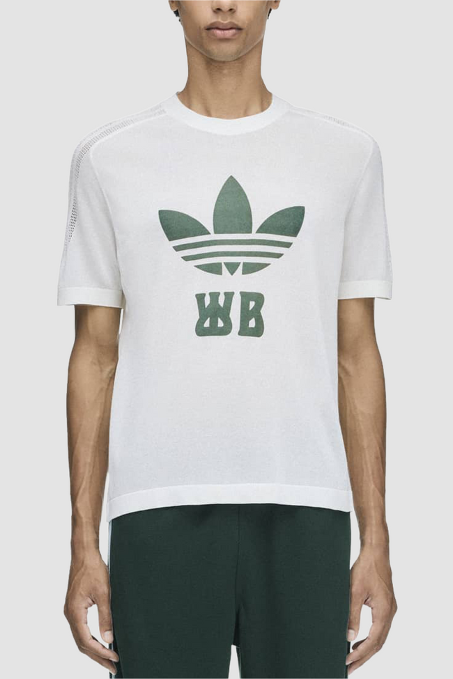 Adidas x Wales Bonner WB Knit T-Shirt - Chalk White