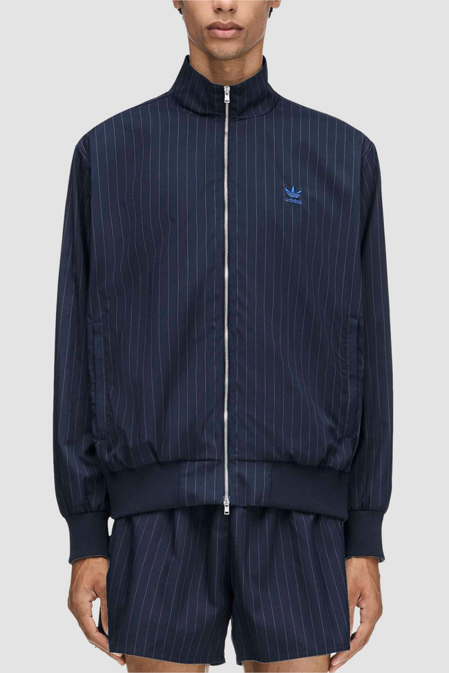Adidas x Wales Bonner WB Pinstripe Track Top Jacket - Night Navy