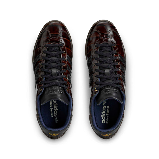 Adidas x Wales Bonner WB Karintha Croc Sneakers - Dark Brown/Core Black/Gold Metallic