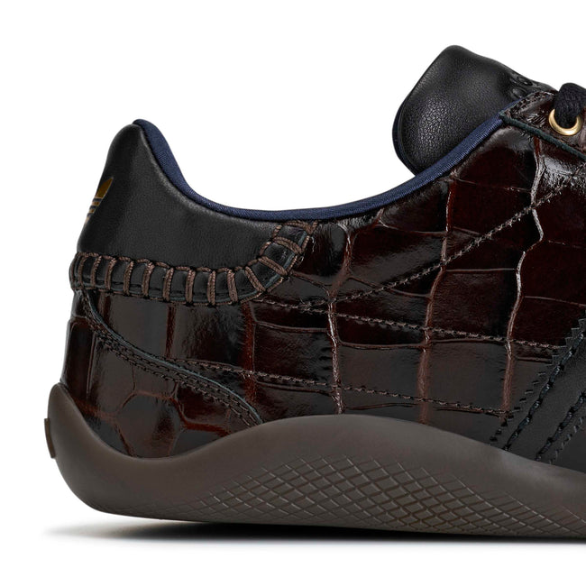 Adidas x Wales Bonner WB Karintha Croc Sneakers - Dark Brown/Core Black/Gold Metallic