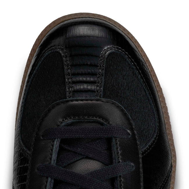 Adidas x Wales Bonner WB BW Army Black Pony Sneakers - Core Black/Core Black/Gum