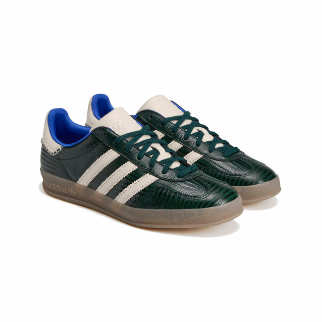 Adidas x Wales Bonner WB Gazelle Sneakers - Croc Crystal Sky/Green Night /Power Blue