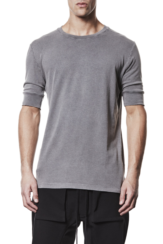 thom/krom M TS 903 Slim Tee - Used Grey