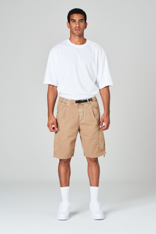 White Sand SU59 Freddy Shorts - Taupe