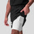 ASRV Silverplus Mesh 5" Shorts - Black/White