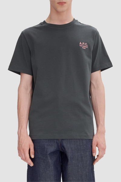 A.P.C. Standard Rue Madame Tee - Grey - Due West
