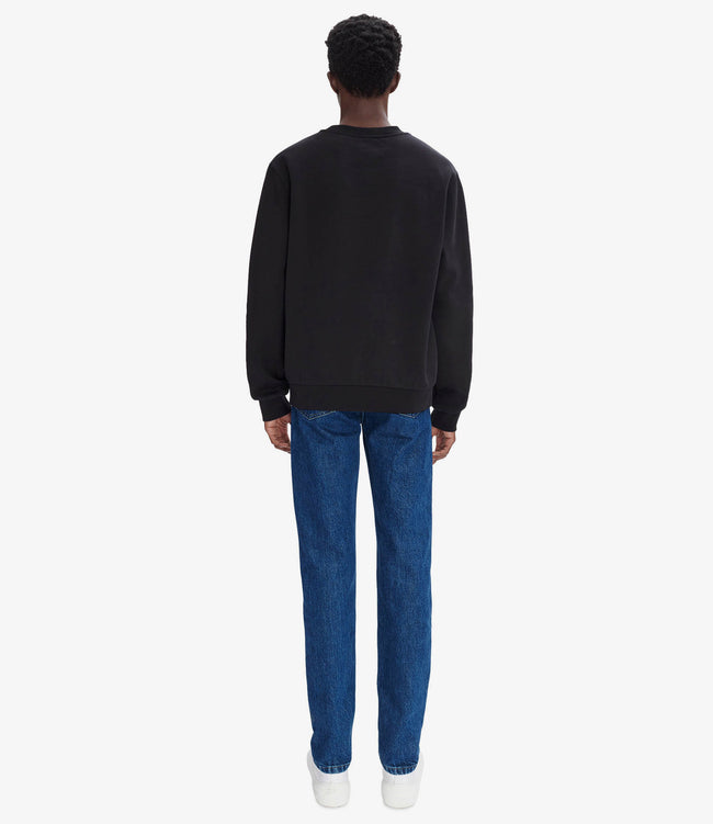 A.P.C. Standard Rue Madame Crewneck - Black