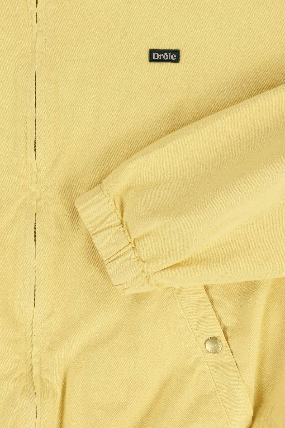 Drôle de Monsieur &#39;Le Blouson Coton Lavé&#39; Jacket - Yellow