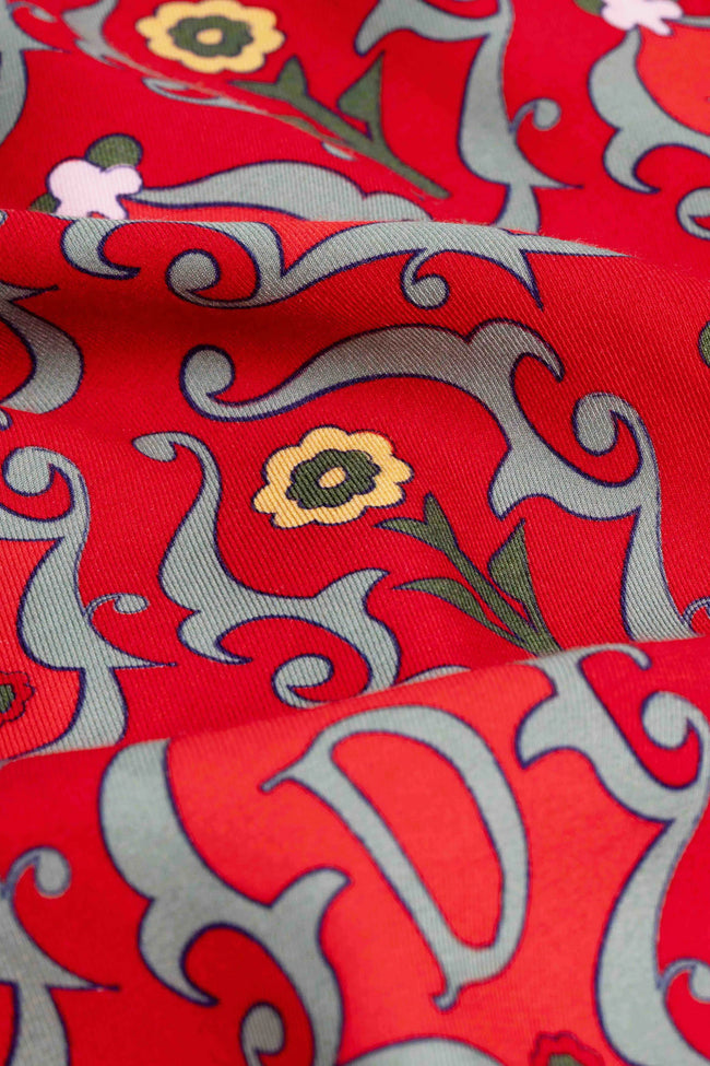 Drôle de Monsieur 'Le Short Ornements' Shorts - Red