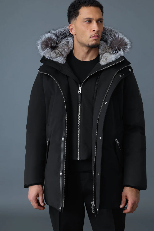Mackage Mens Down *Parka Edward-X - Black/Silver