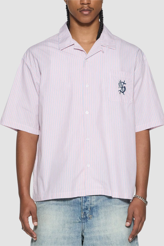 Ksubi Effect Diner SS Shirt - Pink
