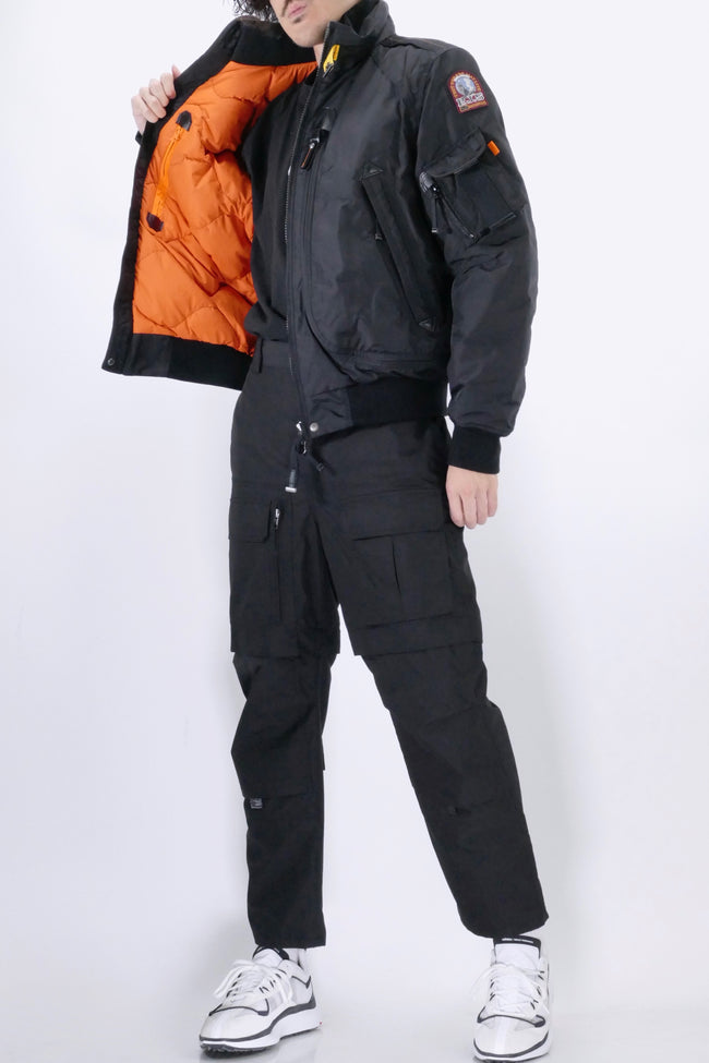 Parajumpers Mens Down Jacket Fire - Black