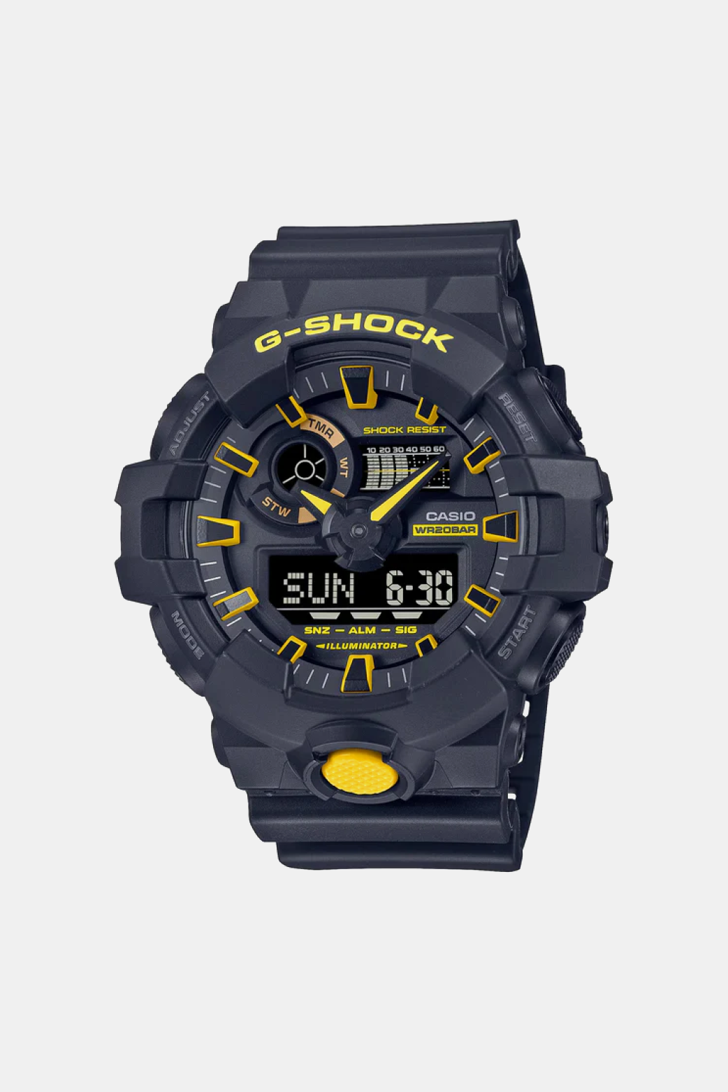 G-Shock GA700CY1A Watch - Black/Yellow