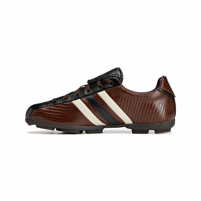 Y-3 x Wales Bonner The Field Lizzard Sneakers - Cream White/Dark Brown/Core Black