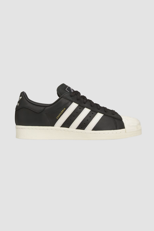Adidas Originals x Willy Chavarria Chavarria Superstar Sneakers - Black/White