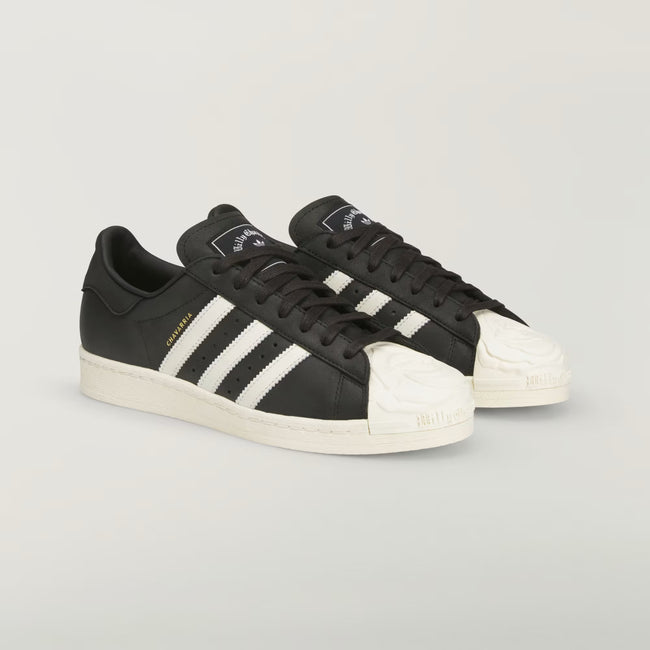Adidas Originals x Willy Chavarria Chavarria Superstar Sneakers - Black/White