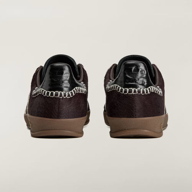 Adidas x Wales Bonner Gazelle Pony Sneakers - Aurora Coffee/Wonder White/Core Black