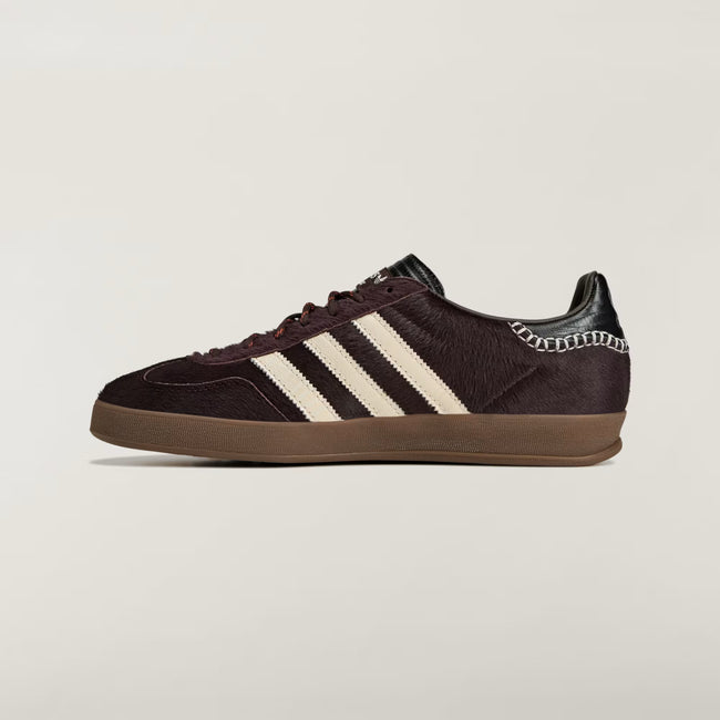 Adidas x Wales Bonner Gazelle Pony Sneakers - Aurora Coffee/Wonder White/Core Black