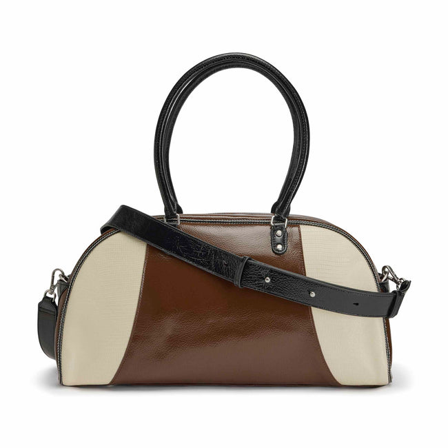 Y-3 x Wales Bonner Leather Bag - Auburn/Cream White
