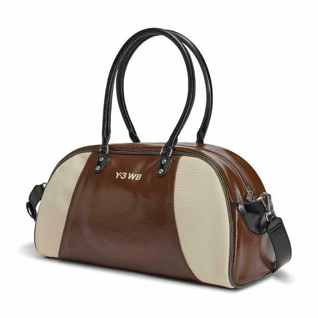 Y-3 x Wales Bonner Leather Bag - Auburn/Cream White