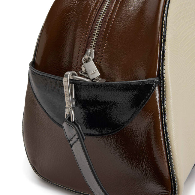 Y-3 x Wales Bonner Leather Bag - Auburn/Cream White