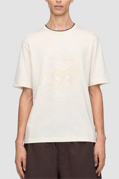 Y-3 x Wales Bonner Graphic Tee - Chalk White - Due West